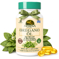 Athina® 60 Kapseln Oregano Öl Vegan - Bio. DE-ÖKO-006