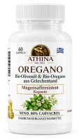 Athina® 60 Kapseln magensaftresistent Oregano Öl Vegan - Bio. DE-ÖKO-006