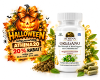 Athina® 60 Kapseln magensaftresistent Oregano Öl Vegan - Bio. DE-ÖKO-006