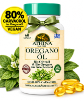 Athina® 60 Kapseln Oregano Öl Vegan - Bio. DE-ÖKO-006