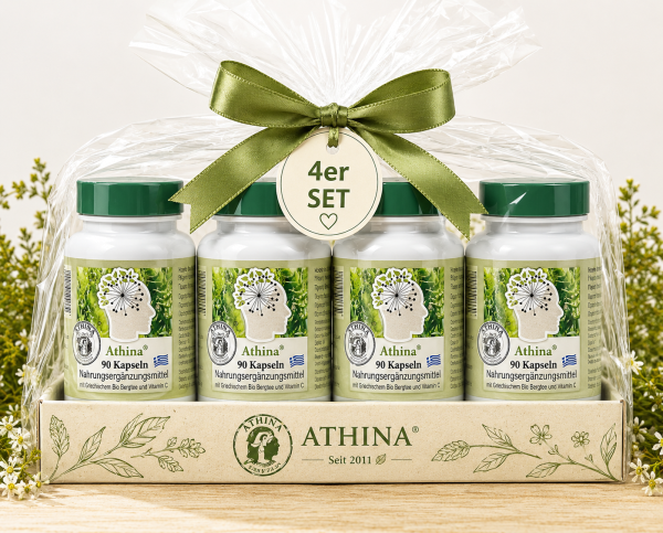 Athina® Geschenkset Griechischer Bio-Bergtee – 4er Set