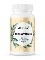 Athina® Melatonin – 365 Tabletten – 0,5mg Melatonin pro Tablette – hochdosiert –